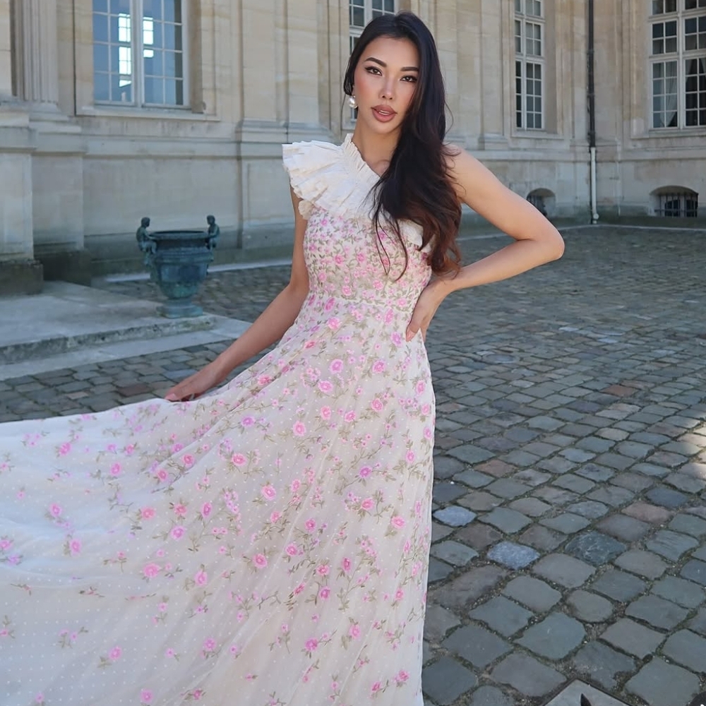 BHLDN Needle & Thread Dress size US 6 $985 - Picture 5 of 14